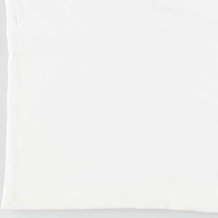Lacoste LACOSTE short sleeve polo shirt size 8, equivalent to men's XXL cotton white type Vintage Second Hand