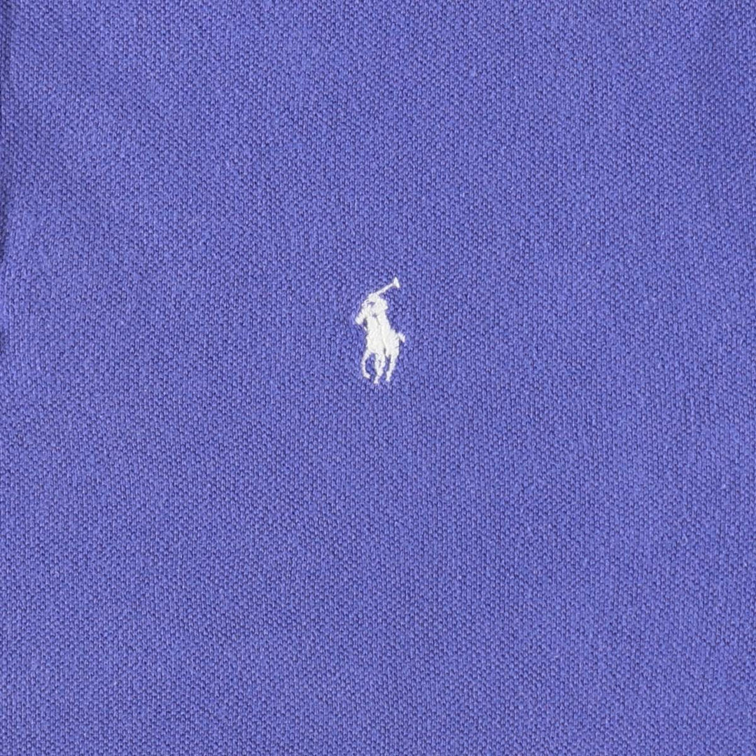 Ralph Lauren POLO by Ralph Lauren short sleeve polo shirt, men's size M cotton blue type Vintage Second Hand