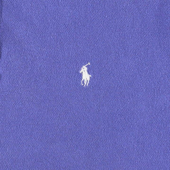 Ralph Lauren POLO by Ralph Lauren short sleeve polo shirt, men's size M cotton blue type Vintage Second Hand