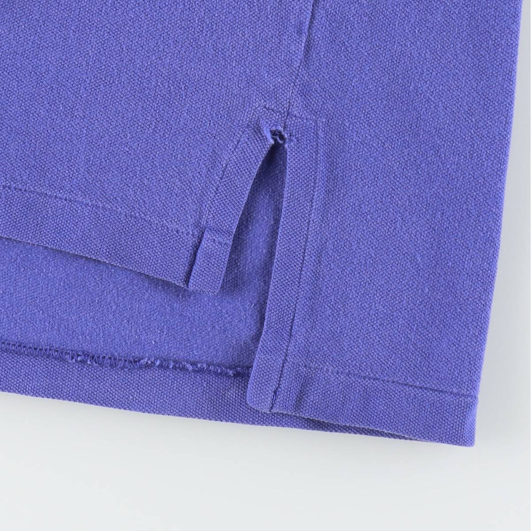Ralph Lauren POLO by Ralph Lauren short sleeve polo shirt, men's size M cotton blue type Vintage Second Hand