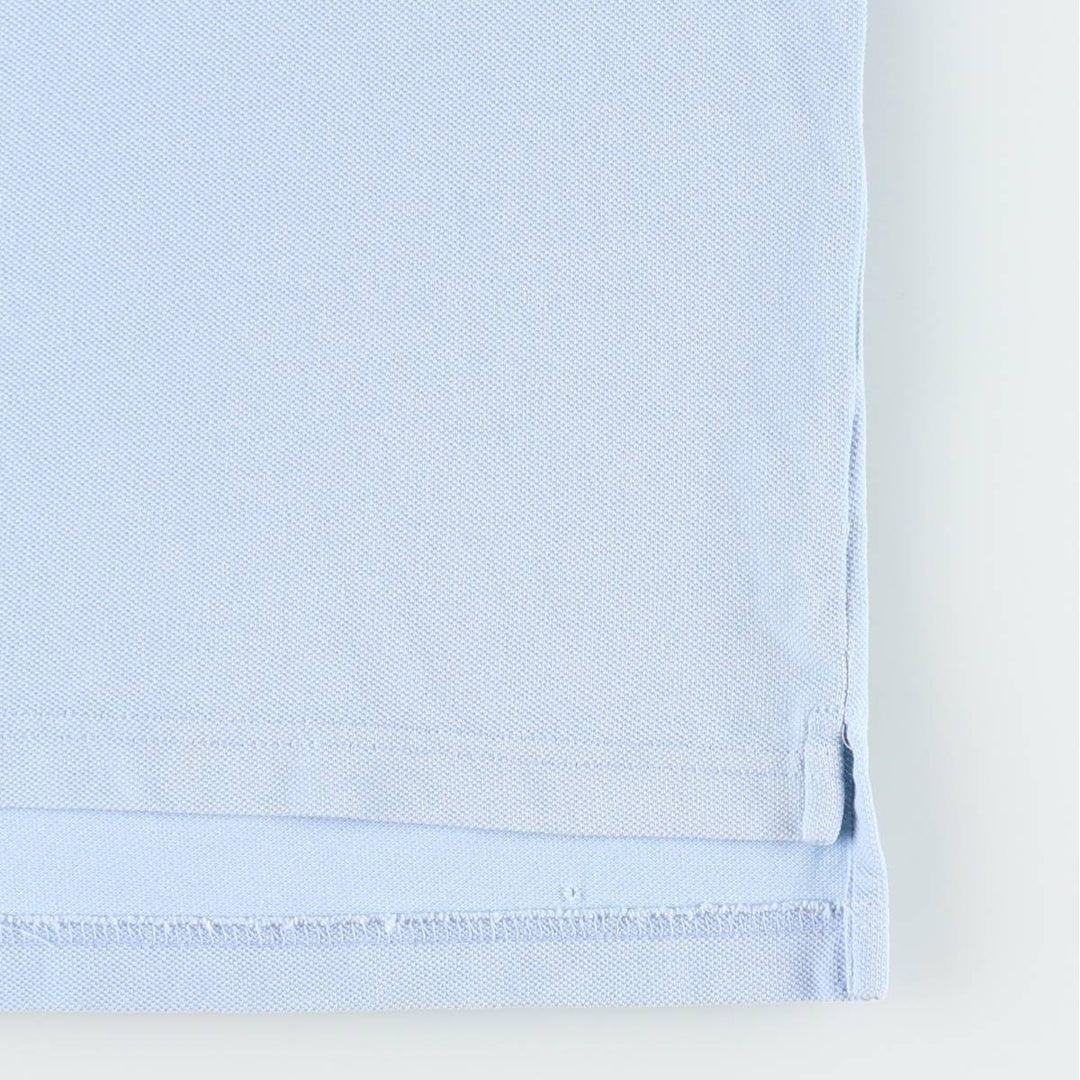 1990'S Calvin Klein short-sleeved polo shirt, men's size L equivalent, vintage. cotton Blue type light blue Vintage Second Hand