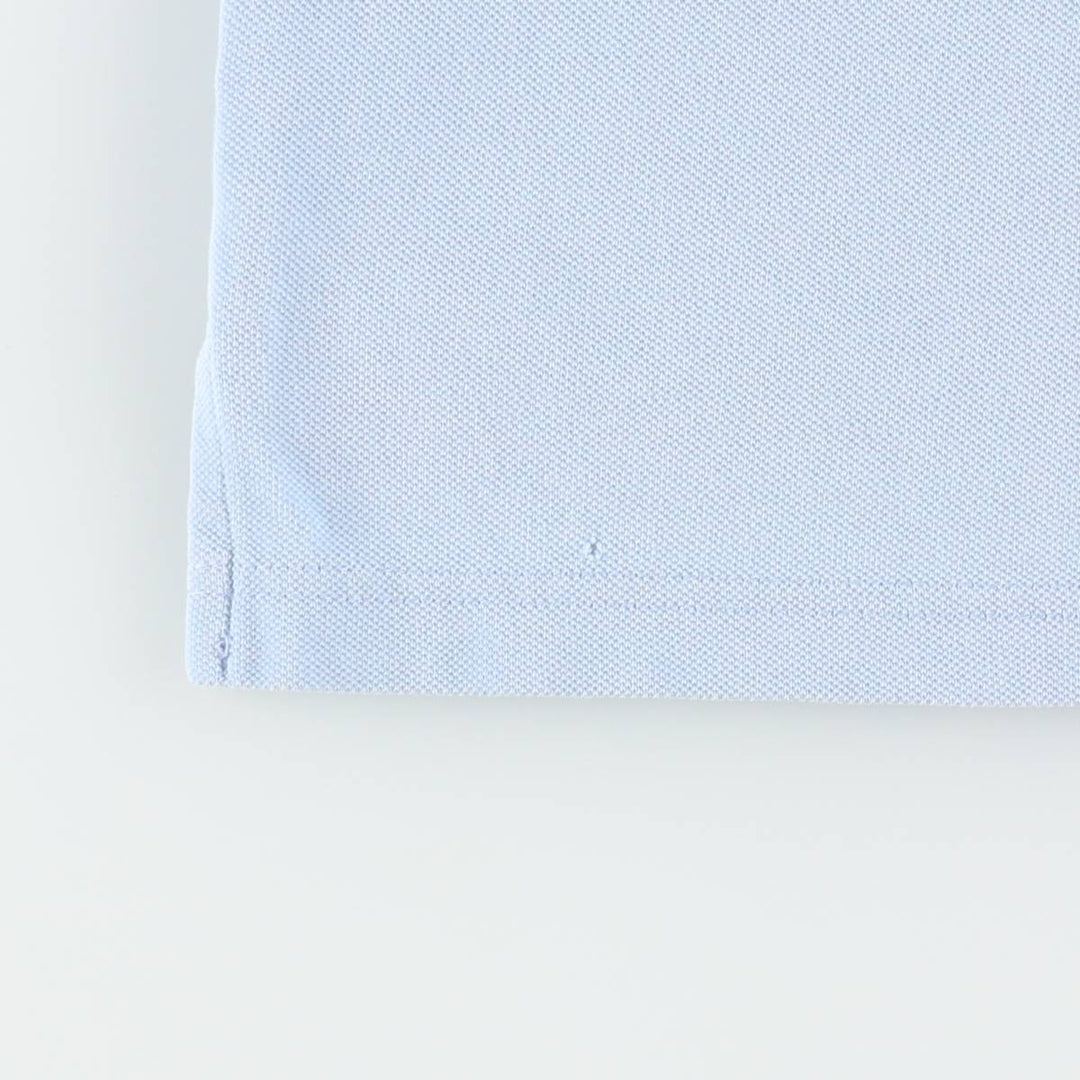 1990'S Calvin Klein short-sleeved polo shirt, men's size L equivalent, vintage. cotton Blue type light blue Vintage Second Hand
