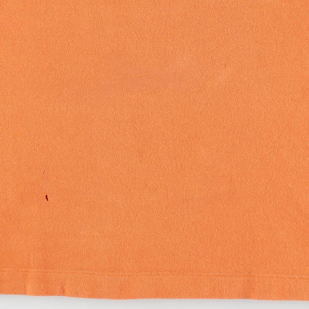 Lacoste LACOSTE French design short sleeve polo shirt No. 7 Men's XXL equivalent cotton brown type Vintage Second Hand
