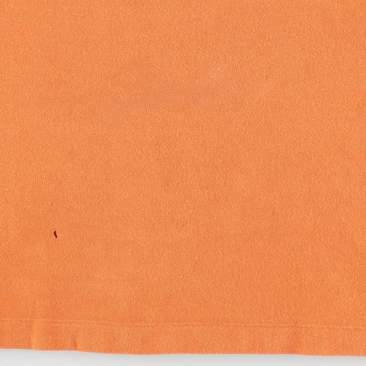 Lacoste LACOSTE French design short sleeve polo shirt No. 7 Men's XXL equivalent cotton brown type Vintage Second Hand