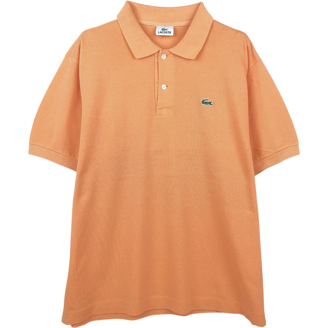 Lacoste LACOSTE Short Sleeve Polo Shirt Size 6 Men's XL cotton orange type Vintage Second Hand