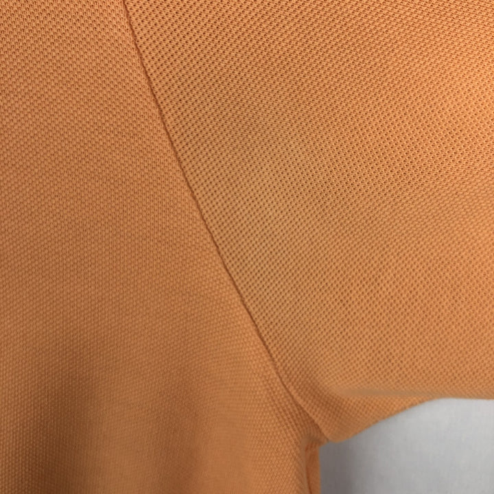 Lacoste LACOSTE Short Sleeve Polo Shirt Size 6 Men's XL cotton orange type Vintage Second Hand