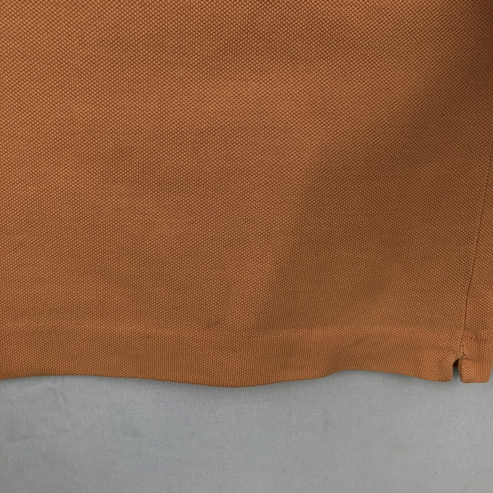 Lacoste LACOSTE Short Sleeve Polo Shirt Size 6 Men's XL cotton orange type Vintage Second Hand