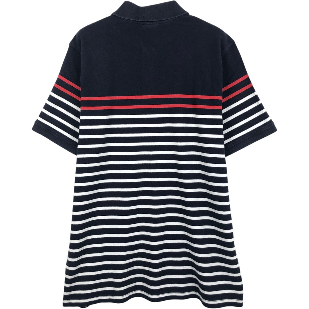 Brooks Brothers 1818 Slim Fit Short-Sleeve Polo Shirt, Men's Size XL (approx.) cotton navy blue type Vintage Second Hand