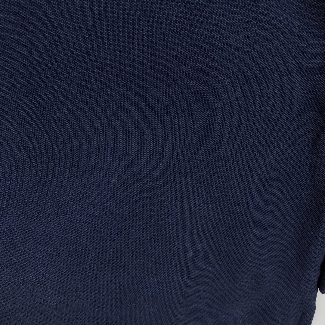 Ralph Lauren POLO by Ralph Lauren CUSTOM FIT short sleeve polo shirt, men's XL size cotton black type Vintage Second Hand