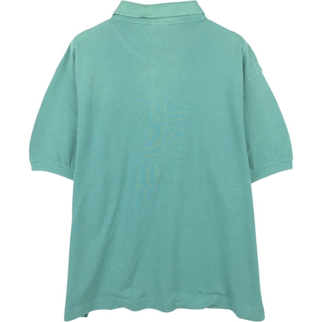 Lacoste LACOSTE French design short sleeve polo shirt No. 7 Men's XXL equivalent cotton green type Vintage Second Hand