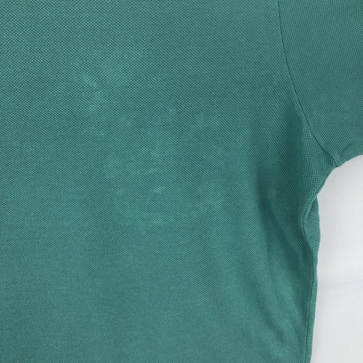 Lacoste LACOSTE French design short sleeve polo shirt No. 7 Men's XXL equivalent cotton green type Vintage Second Hand