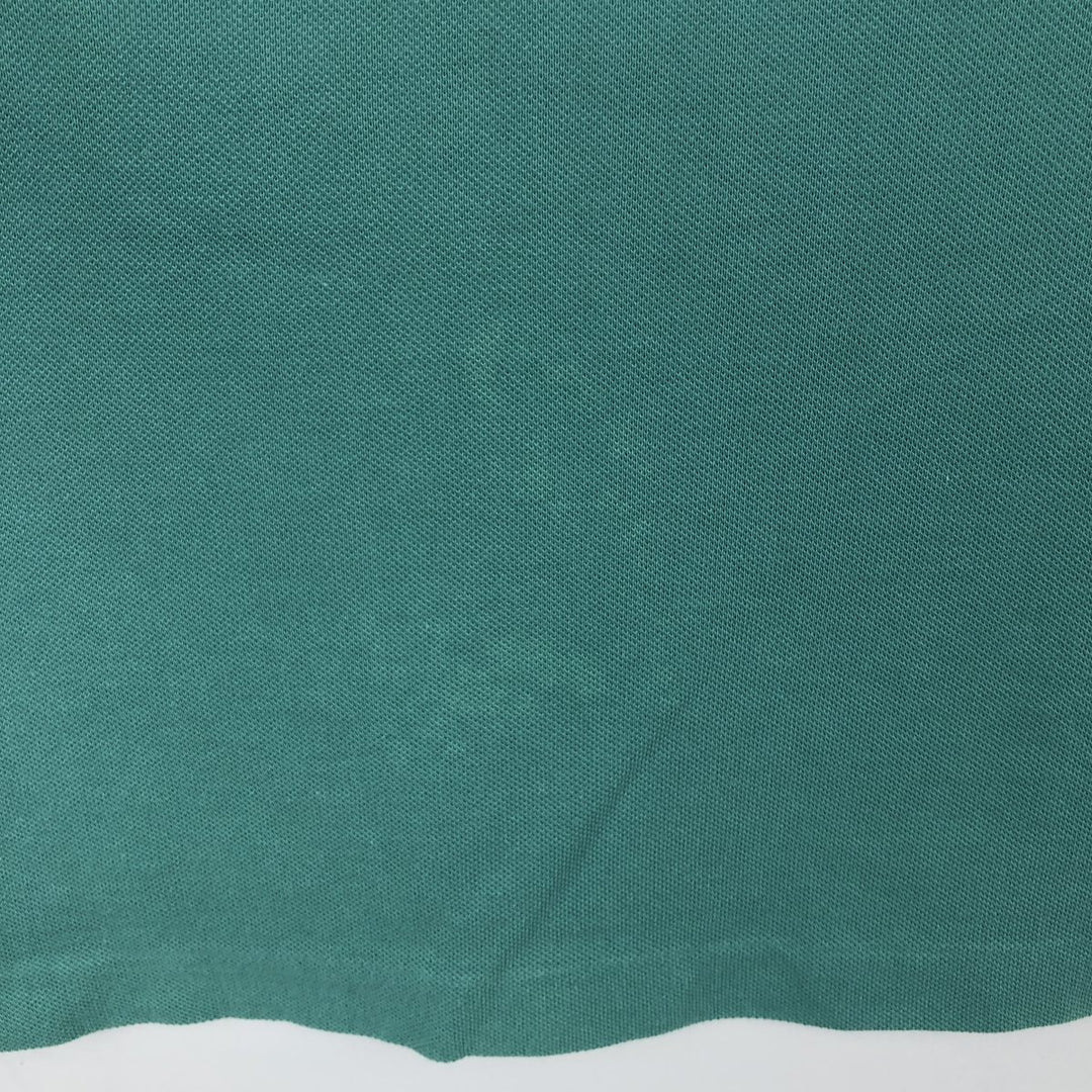 Lacoste LACOSTE French design short sleeve polo shirt No. 7 Men's XXL equivalent cotton green type Vintage Second Hand