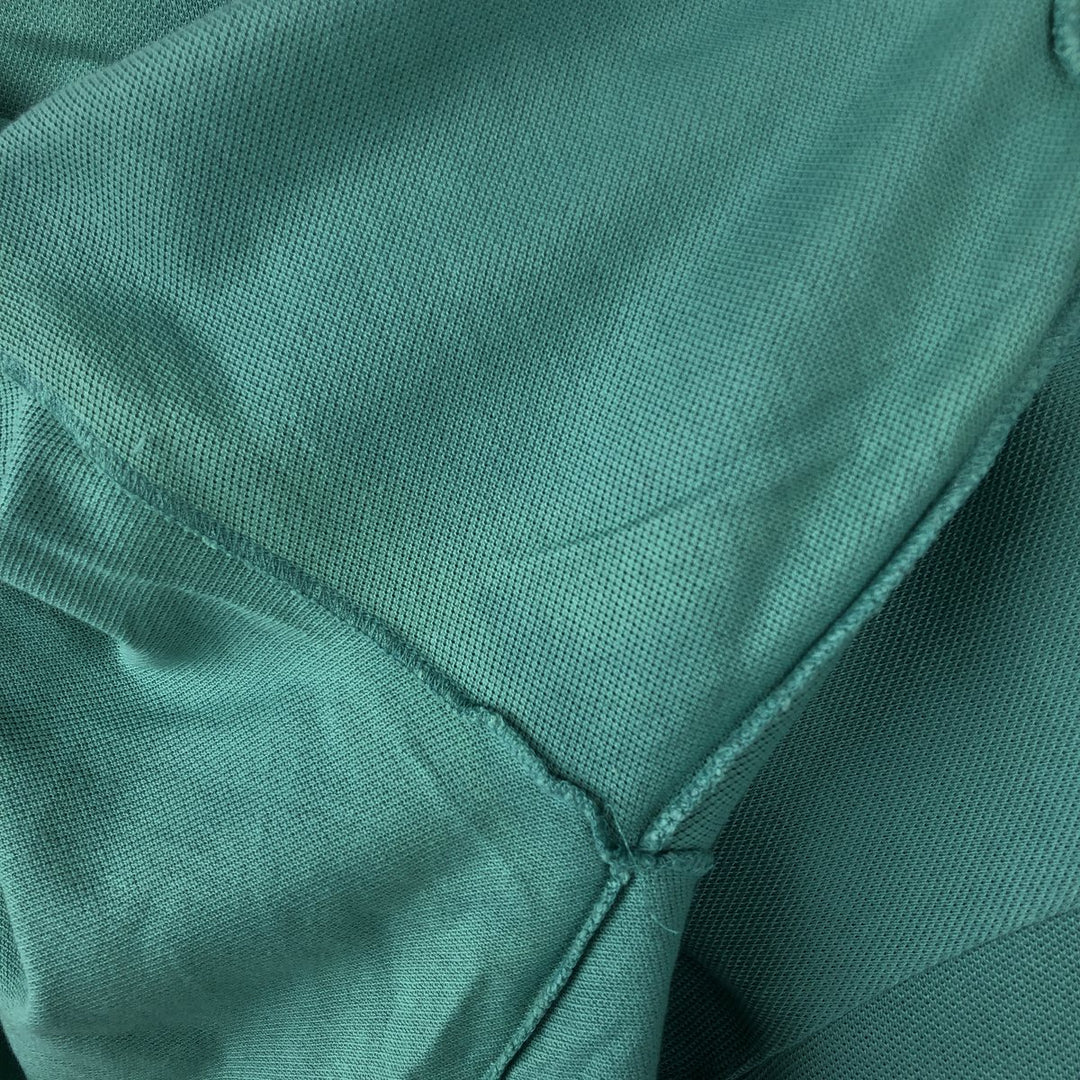 Lacoste LACOSTE French design short sleeve polo shirt No. 7 Men's XXL equivalent cotton green type Vintage Second Hand