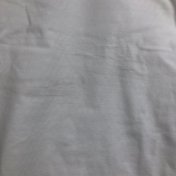 Ralph Lauren POLO GOLF Short Sleeve Polo Shirt Men's XL Pima Cotton white type Vintage Second Hand
