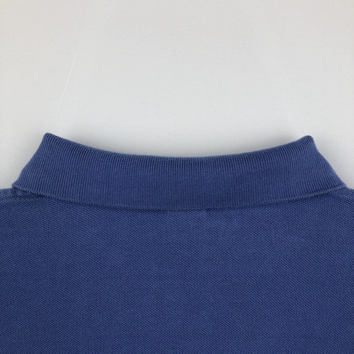 Ralph Lauren POLO by Ralph Lauren short sleeve polo shirt, men's size L cotton Blue type light blue Vintage Second Hand