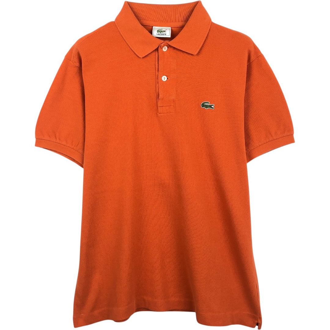 Lacoste LACOSTE Short Sleeve Polo Shirt Size 4 Men's M cotton orange type Vintage Second Hand