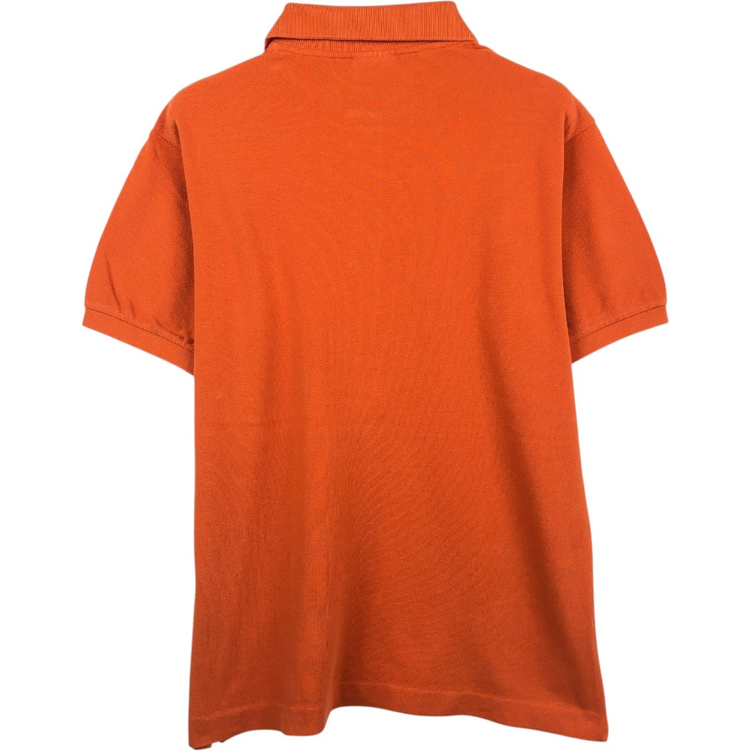 Lacoste LACOSTE Short Sleeve Polo Shirt Size 4 Men's M cotton orange type Vintage Second Hand