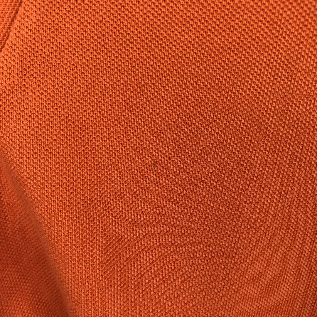 Lacoste LACOSTE Short Sleeve Polo Shirt Size 4 Men's M cotton orange type Vintage Second Hand