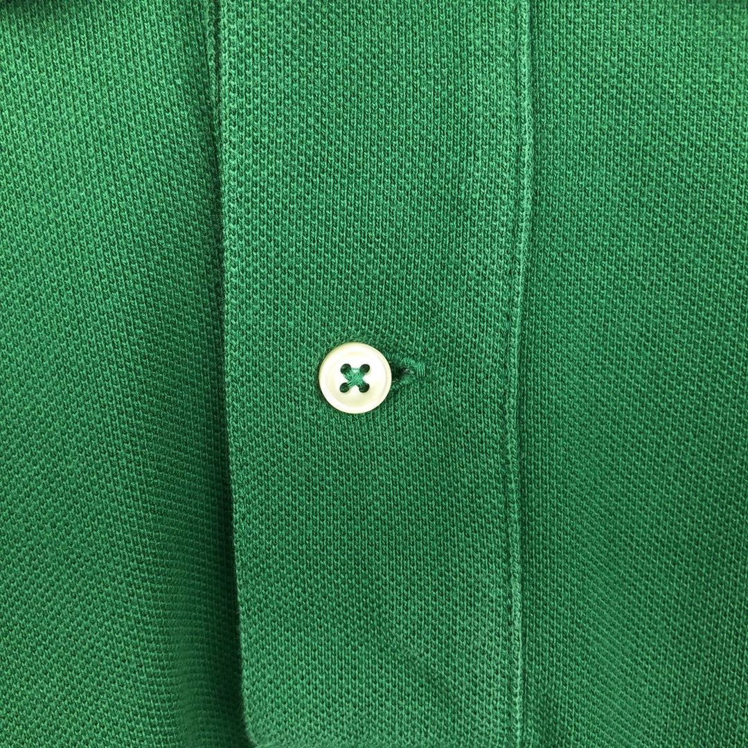 Ralph Lauren POLO by Ralph Lauren short sleeve polo shirt, size S for men cotton green type Vintage Second Hand