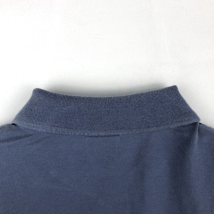Brooks Brothers 1818 Short-Sleeve Polo Shirt, Men's Size M (approx.) cotton Blue type light blue Vintage Second Hand