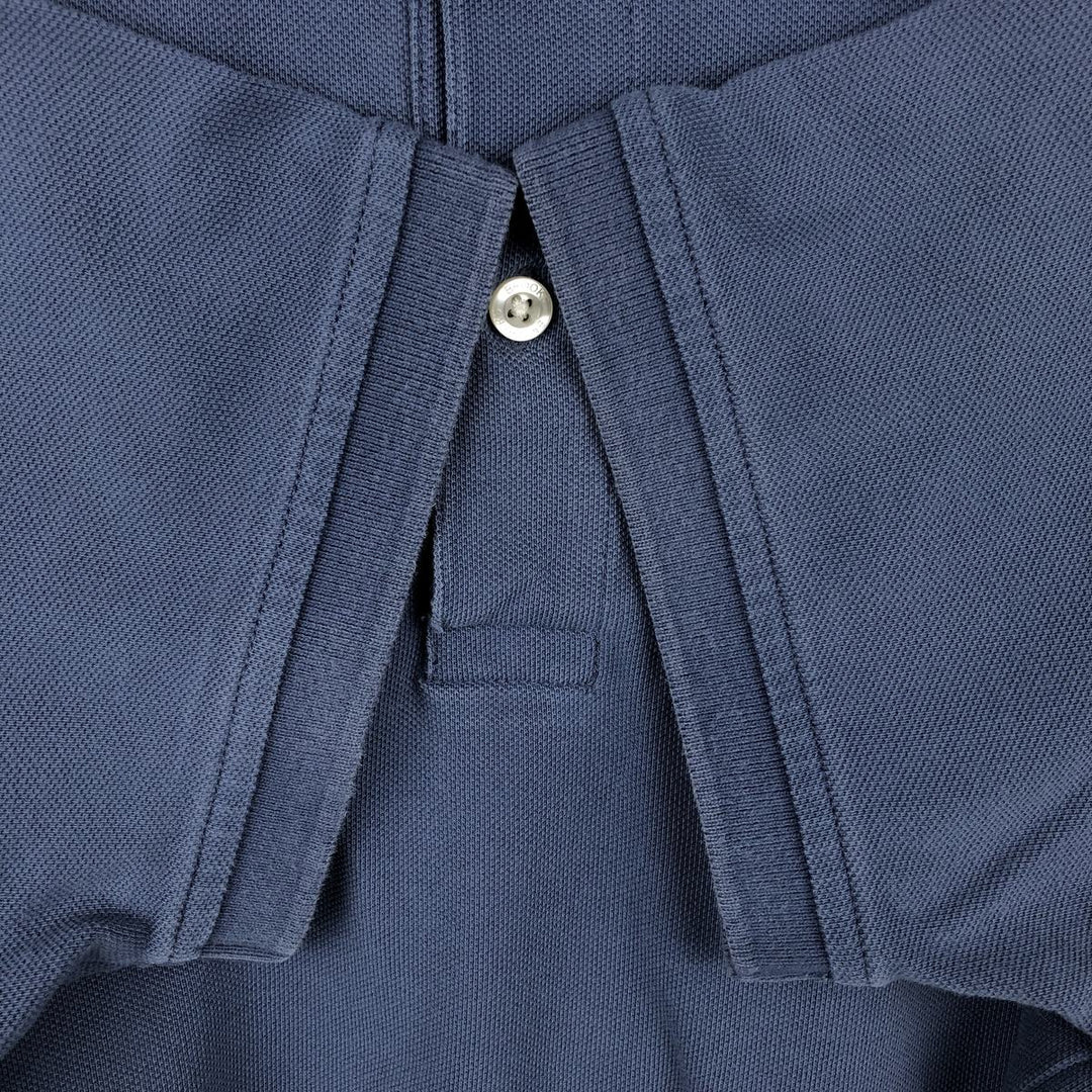 Brooks Brothers 1818 Short-Sleeve Polo Shirt, Men's Size M (approx.) cotton Blue type light blue Vintage Second Hand