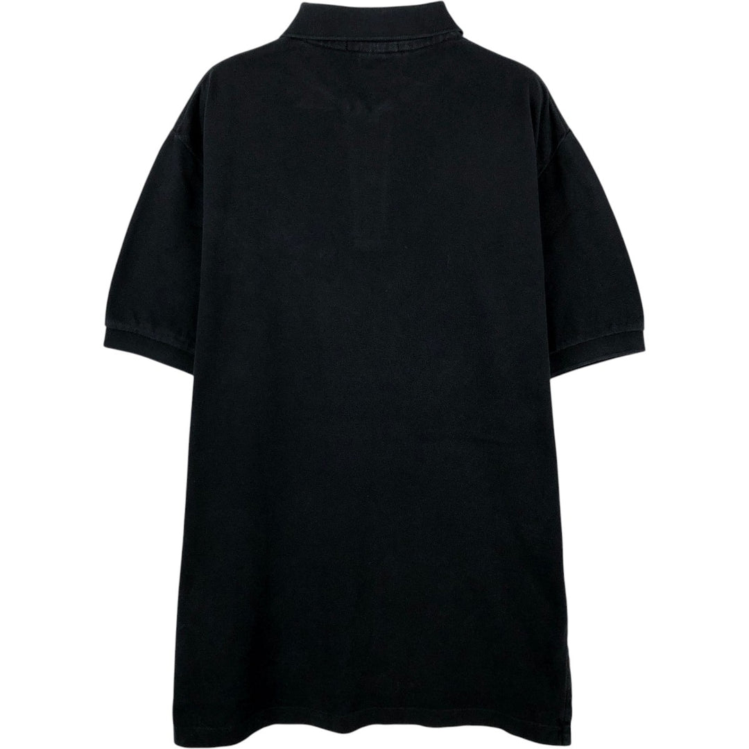 Ralph Lauren POLO by Ralph Lauren short sleeve polo shirt, men's size L cotton black type Vintage Second Hand