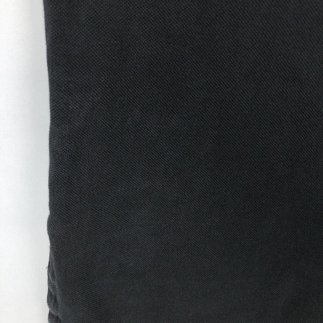 Ralph Lauren POLO by Ralph Lauren short sleeve polo shirt, men's size L cotton black type Vintage Second Hand