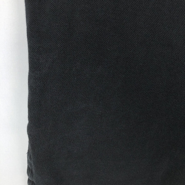 Ralph Lauren POLO by Ralph Lauren short sleeve polo shirt, men's size L cotton black type Vintage Second Hand