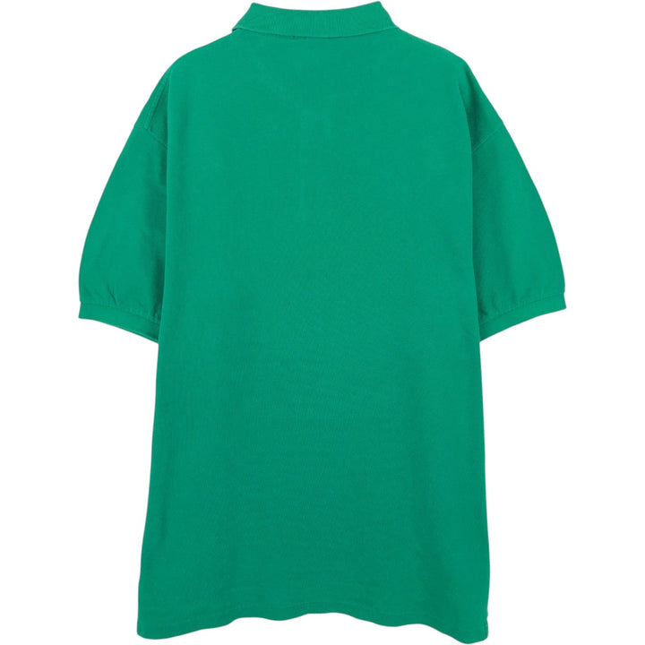 Ralph Lauren POLO by Ralph Lauren short sleeve polo shirt, men's XL size cotton green type Vintage Second Hand