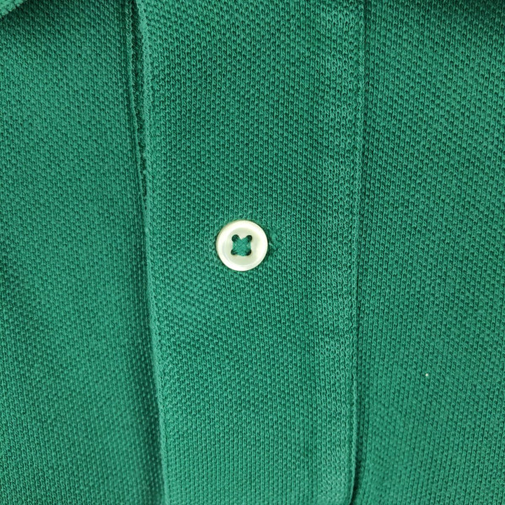 Ralph Lauren POLO by Ralph Lauren short sleeve polo shirt, men's XL size cotton green type Vintage Second Hand