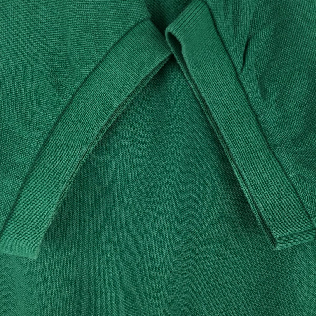 Ralph Lauren POLO by Ralph Lauren short sleeve polo shirt, men's XL size cotton green type Vintage Second Hand