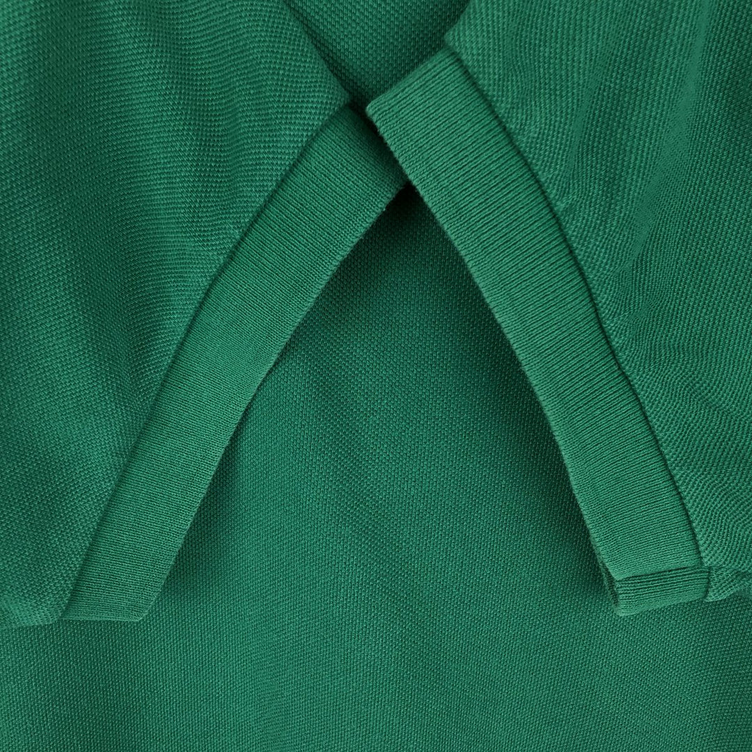 Ralph Lauren POLO by Ralph Lauren short sleeve polo shirt, men's XL size cotton green type Vintage Second Hand