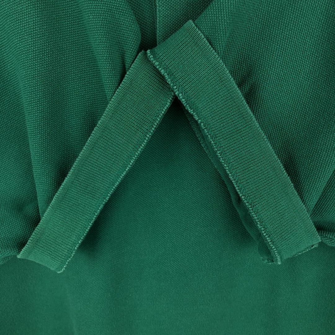 Ralph Lauren POLO by Ralph Lauren short sleeve polo shirt, men's XL size cotton green type Vintage Second Hand