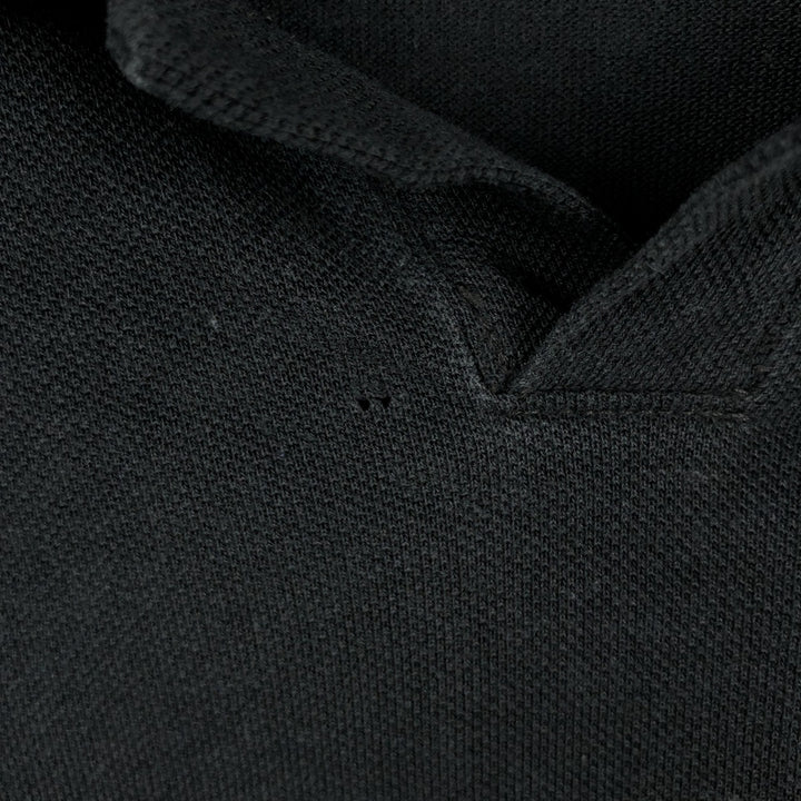 2000'S Reebok Skipper Collar Short-Sleeve Polo Shirt, Men's Size M (approx.) Lyocell black type Vintage Second Hand