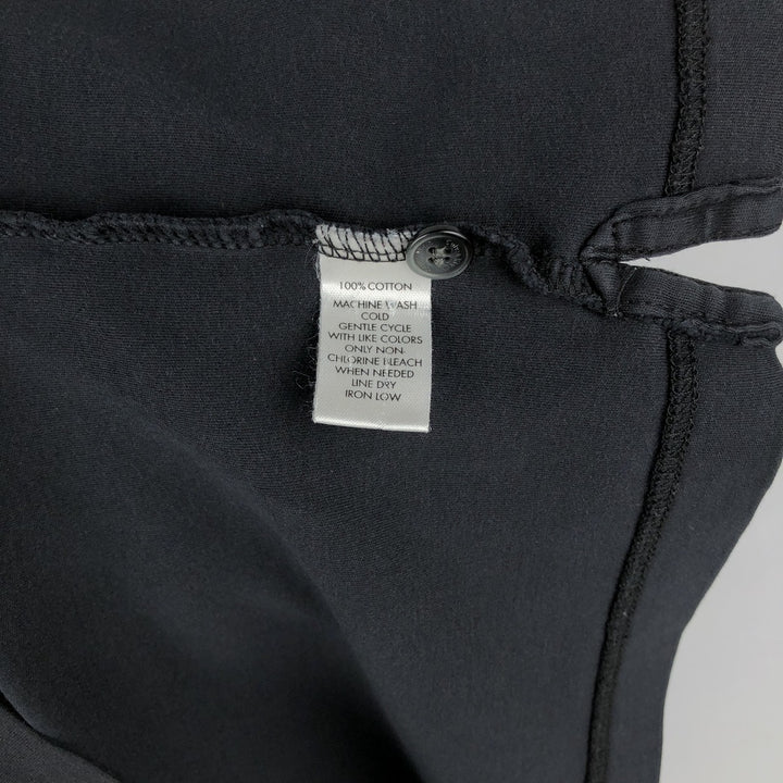 Calvin Klein short sleeve polo shirt, men's XL size cotton black type Vintage Second Hand