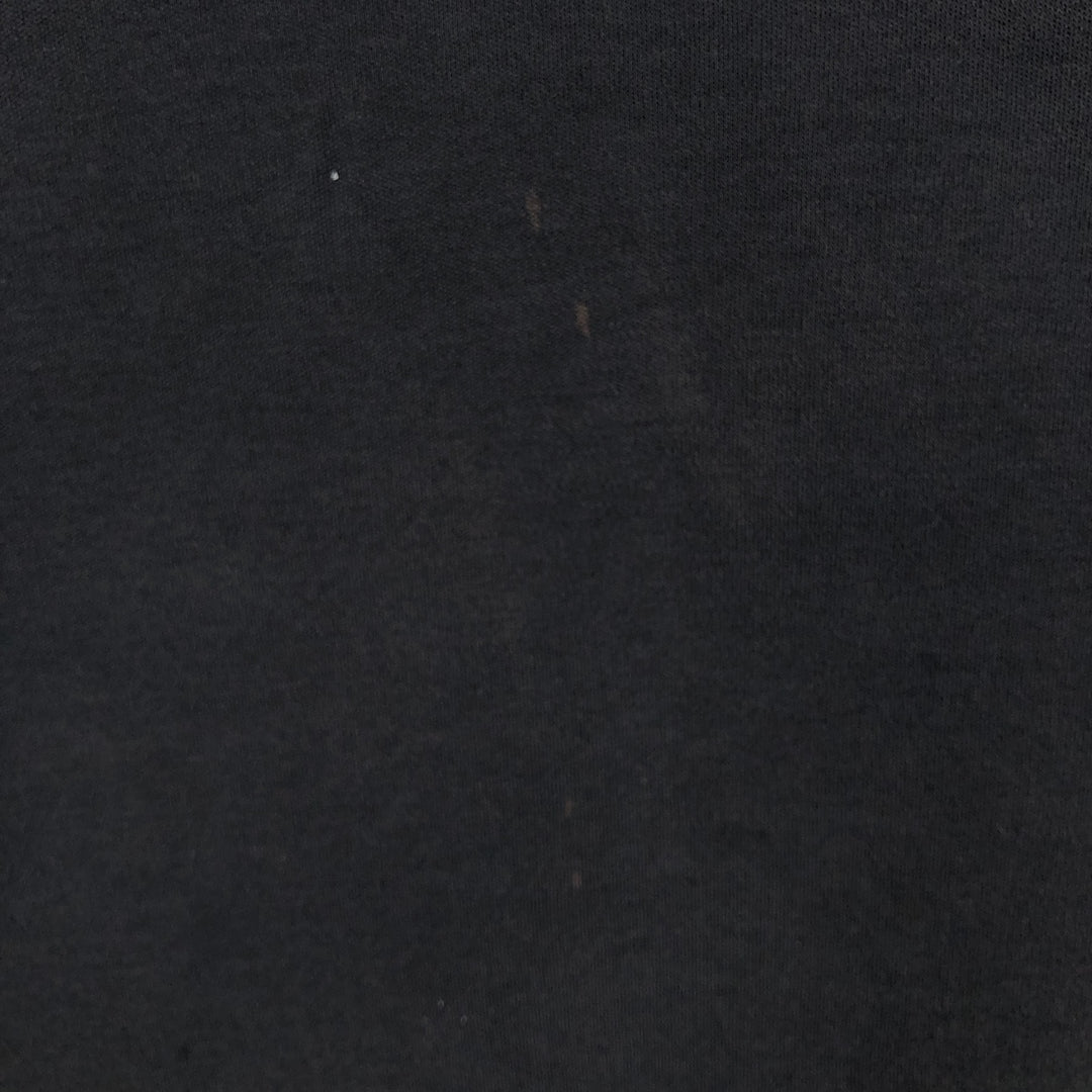 Calvin Klein short sleeve polo shirt, men's XL size cotton black type Vintage Second Hand