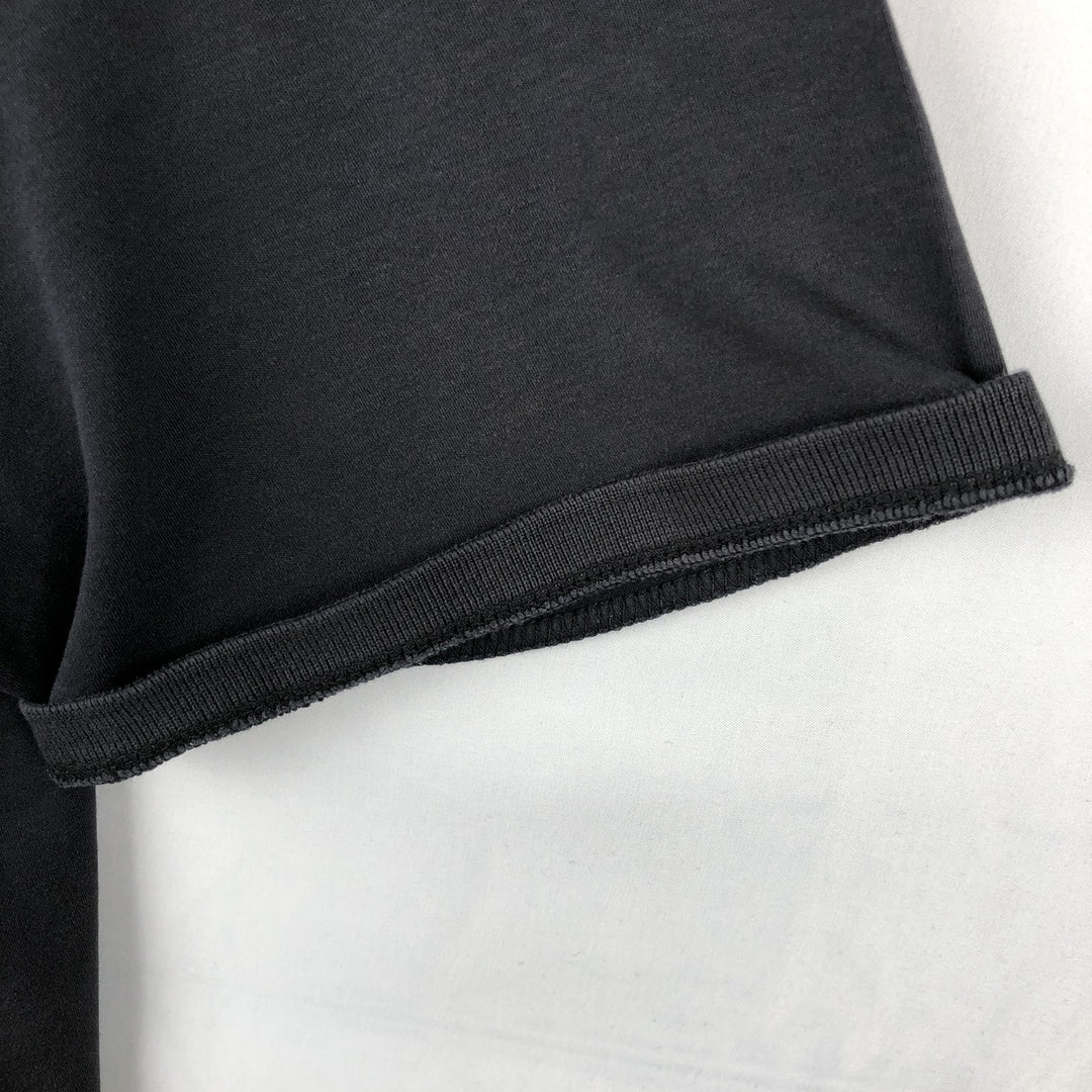 Calvin Klein short sleeve polo shirt, men's XL size cotton black type Vintage Second Hand