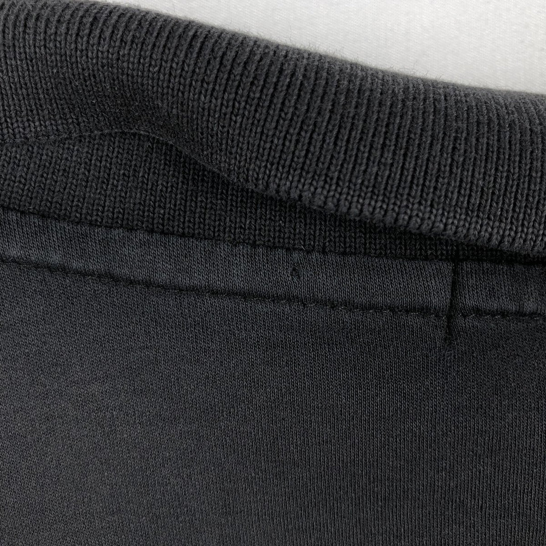 Calvin Klein short sleeve polo shirt, men's XL size cotton black type Vintage Second Hand