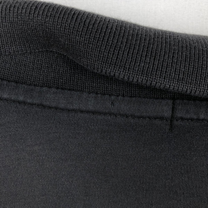 Calvin Klein short sleeve polo shirt, men's XL size cotton black type Vintage Second Hand