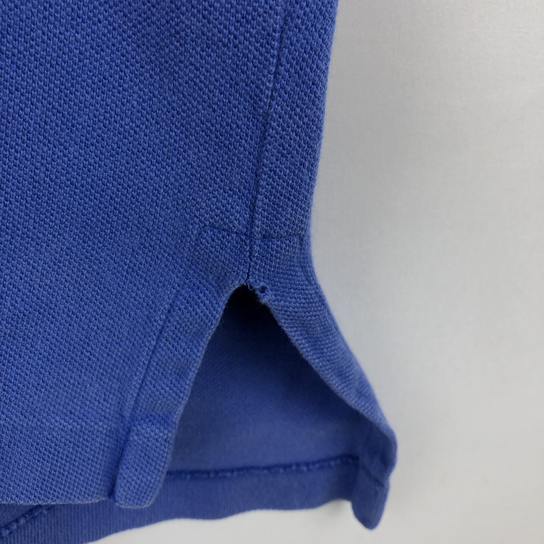 Ralph Lauren POLO by Ralph Lauren short sleeve polo shirt, men's size L cotton blue type Vintage Second Hand