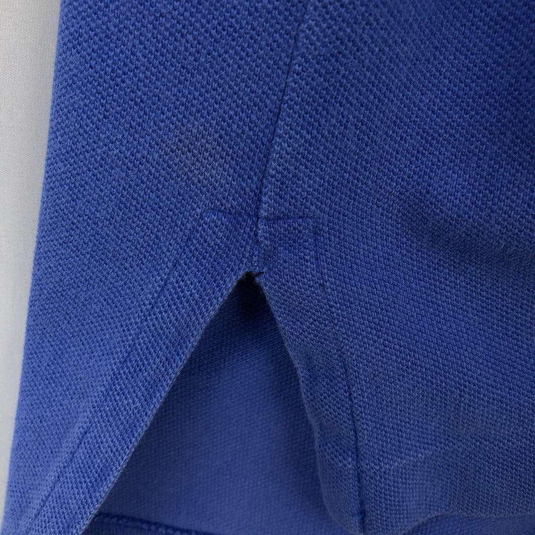 Ralph Lauren POLO by Ralph Lauren short sleeve polo shirt, men's size L cotton blue type Vintage Second Hand