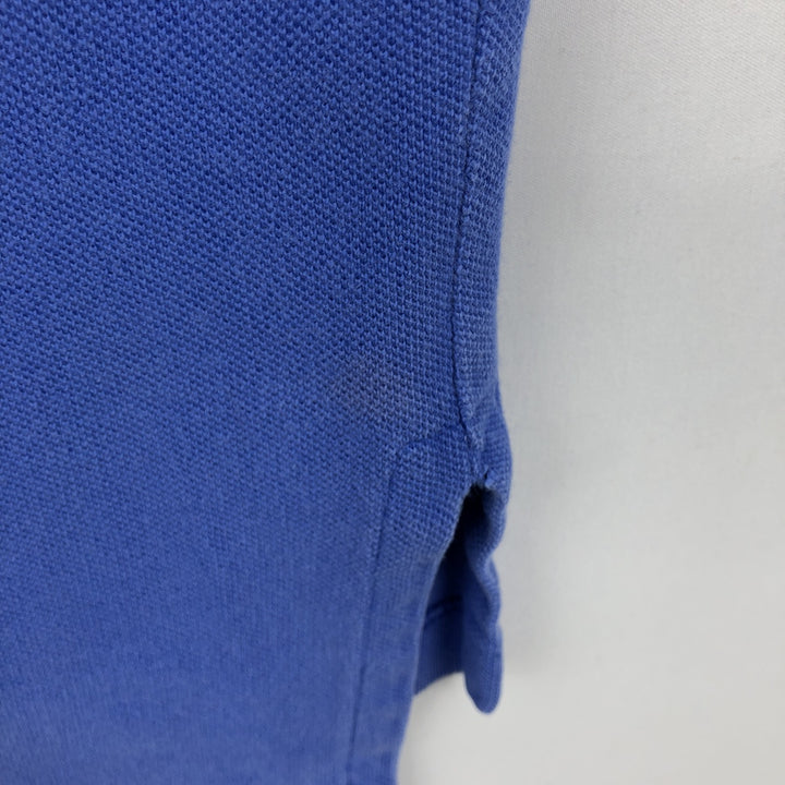 Ralph Lauren POLO by Ralph Lauren short sleeve polo shirt, men's size L cotton blue type Vintage Second Hand