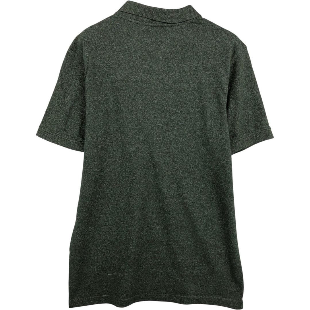 Banana Republic Short-Sleeve Polo Shirt, Men's Size M (approx.) cotton Khaki type Vintage Second Hand
