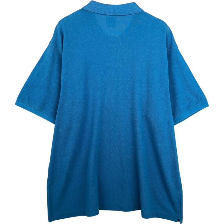 Lacoste LACOSTE French design short sleeve polo shirt size 8, men's XXL equivalent cotton Blue type light blue Vintage Second Hand