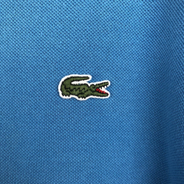 Lacoste LACOSTE French design short sleeve polo shirt size 8, men's XXL equivalent cotton Blue type light blue Vintage Second Hand
