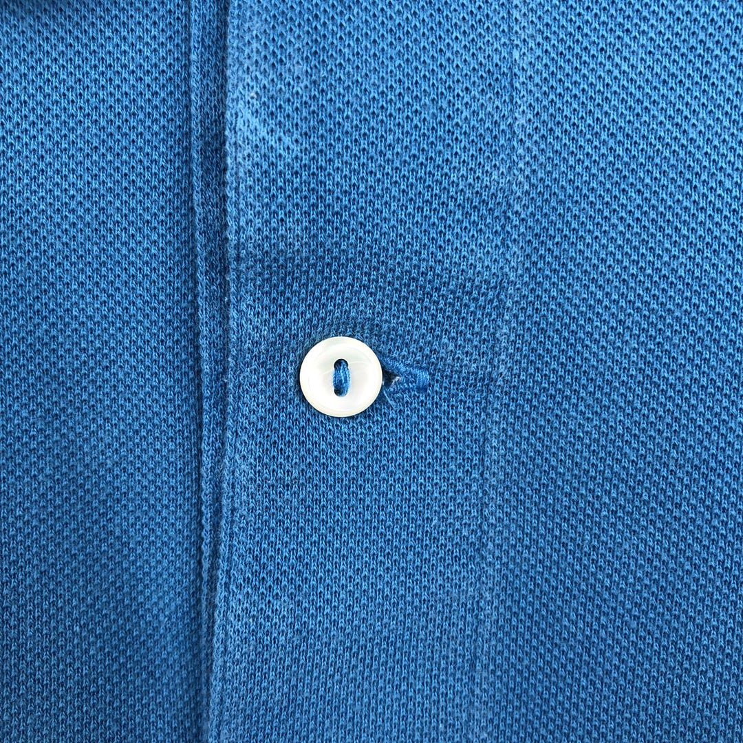 Lacoste LACOSTE French design short sleeve polo shirt size 8, men's XXL equivalent cotton Blue type light blue Vintage Second Hand