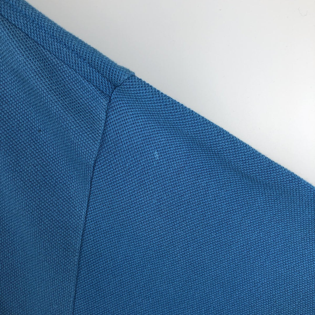 Lacoste LACOSTE French design short sleeve polo shirt size 8, men's XXL equivalent cotton Blue type light blue Vintage Second Hand