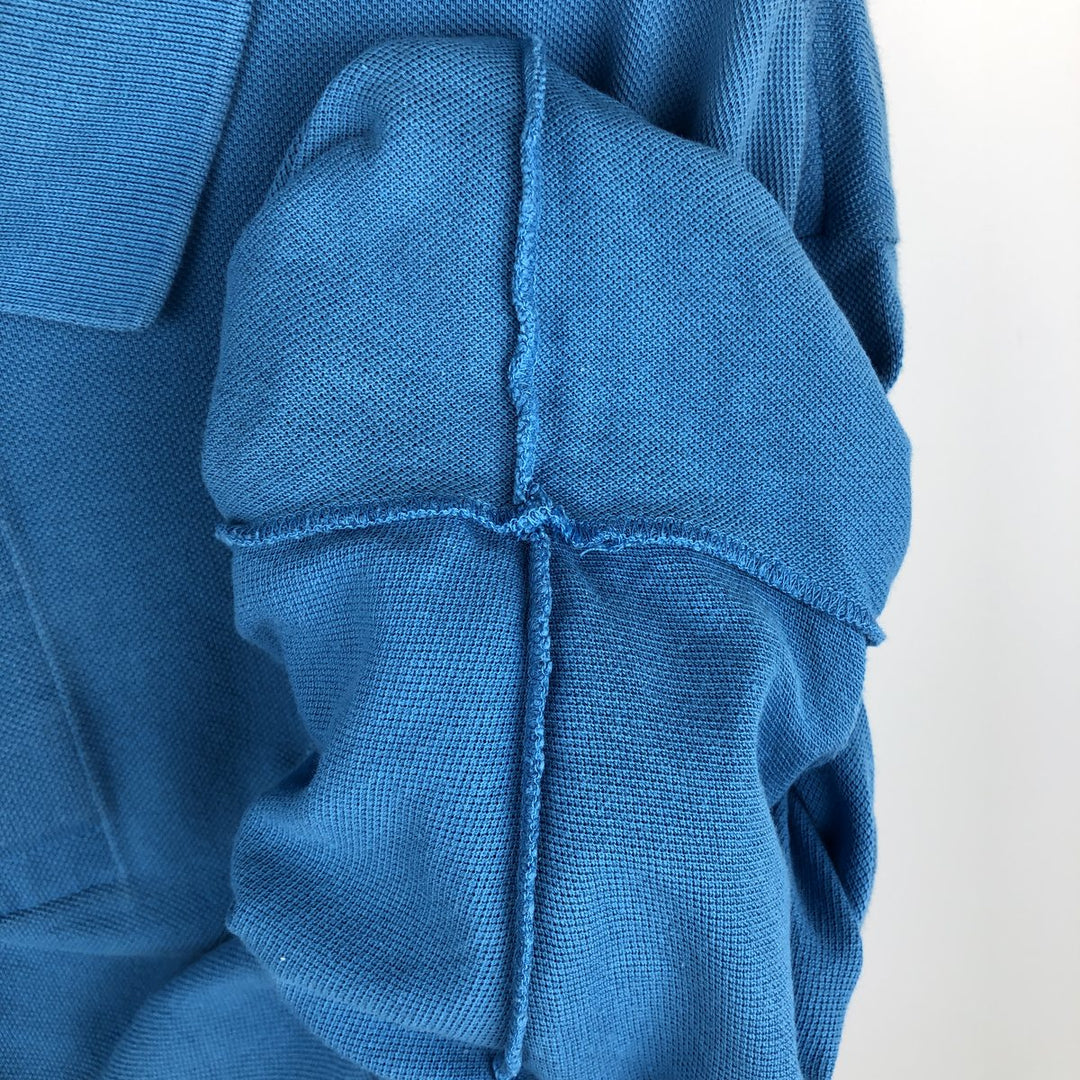 Lacoste LACOSTE French design short sleeve polo shirt size 8, men's XXL equivalent cotton Blue type light blue Vintage Second Hand