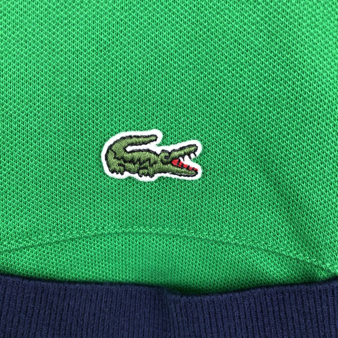Lacoste LACOSTE French design short sleeve polo shirt size 8, men's XXL equivalent cotton green type Vintage Second Hand