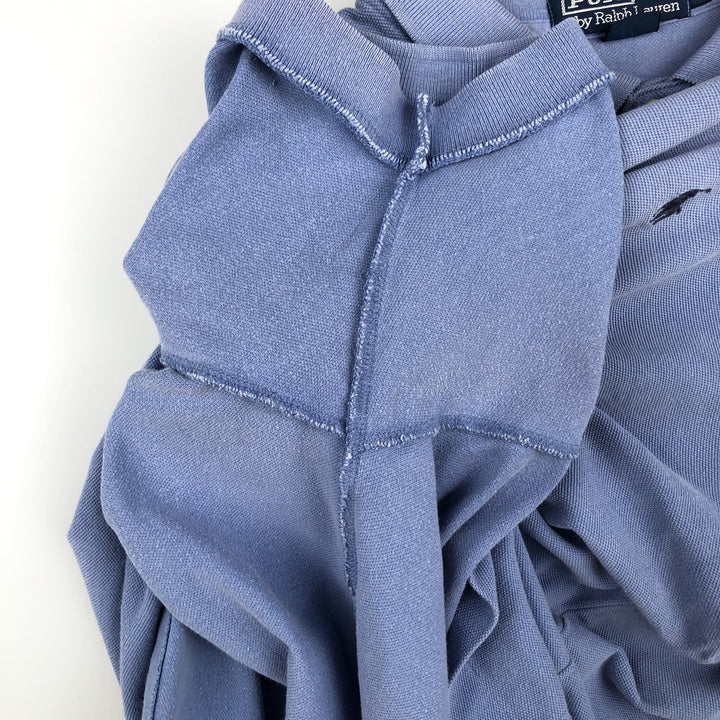Ralph Lauren POLO by Ralph Lauren short sleeve polo shirt, men's XL size cotton Blue type light blue Vintage Second Hand